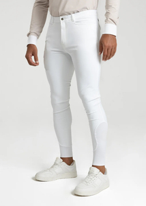 Culottes d'équitation pour hommes, coupe ajustée, design élégant, respirantes, durables, extensibles, jodhpurs pour sports équestres, culottes personnalisées - Product Image 6