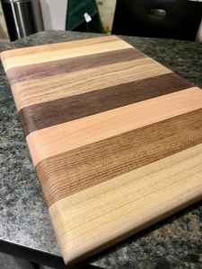 Planche à découper et plateau de service en bois Forme rectangulaire durable 12mm d'épaisseur - Product Image 5