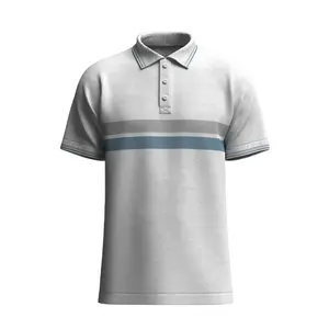 Toptan yaz yeni erkek Polo gömlekler özel baskılı Logo erkek Polo gömlekler