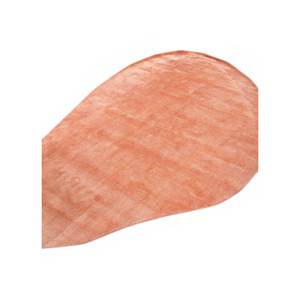 Tapis en viscose tufté à la main Cera, rouge-orange, épaisseur 10 mm, couleur unie, puzzle pour la maison, rectangle pour salon, couloir - TPV-5012 - Product Image 2