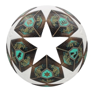 Balón de fútbol de partido de alta calidad, tamaño 5, Fútbol Para Niños/Jóvenes/adultos, pelota de liga de adhesión térmica sin costuras de alta elasticidad - Product Image 1