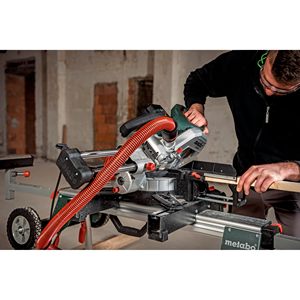 Scie à onglet électrique KGS 216 M avec fonction de tirage, construction robuste et table extensible pour le métal et le bois - Product Image 2