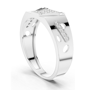 Bague pour femme en diamant de laboratoire 0,182 CT, clarté VVS-VS EF, or 18 carats, 14 carats, 10 carats et argent 925, or rose, or jaune, or blanc - Product Image 4