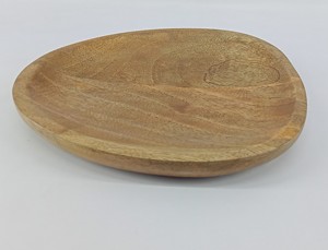 Bandeja Ovalada de Madera de Diseño Innovador y Elegante – Bandeja Decorativa para Cocina, Bandeja para Servir 100% de Madera Natural - Product Image 3