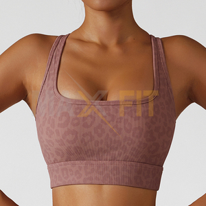 Ensemble de sport 2 pièces pour femmes, vêtements d'entraînement de Yoga, impression personnalisée, ensemble de gymnastique, ensembles de Yoga - Product Image 6