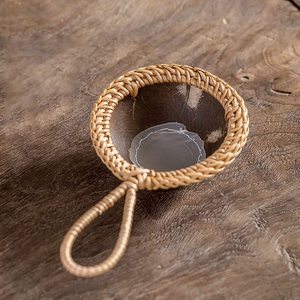 MEILLEUR PRIX Blue Lotus 2025 Filtre à thé en rotin fait à la main Authentique Eco Passoire pour les amateurs de feuilles mobiles à base de plantes - Product Image 2