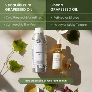 Aceite de Semilla de Uva Prensado en Frío con Aceite Esencial de Lavanda, Rosa Mosqueta, Aguacate, Aceites de Almendras Dulces y Coco, Varios Tipos de Aceites - Product Image 5