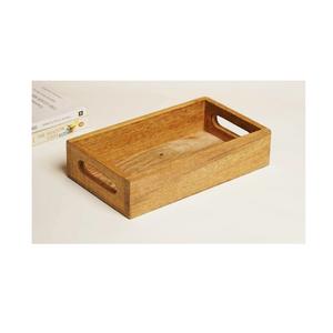 Table Top Home Vanité en bois plateau de service conception mordente accessoire de ménage artisanat indien - Product Image 6