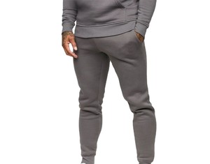 High Quality Wholesale Custom logo Plain Oversized Men Sportswear Cotton Fleece Track Suit Custom Winter Tracksuit <b>Set</b> for MenS - Product Image 6
