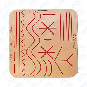 Surgical Instruments Dental Equipment's <b>Suture</b> Training <b>Kit</b> Surgical <b>Suture</b> <b>Kit</b> Silicone Pad <b>Suture</b> Laceration Medical Student - Product Image 2