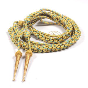 สายสะพายพิธีการสีเขียวเข้มแบบสั่งทำพิเศษ พร้อมด้ายคุณภาพสูง วัสดุรีไซเคิล โลโก้สั่งทำพิเศษสำหรับเครื่องแบบนายเรือ - Product Image 5