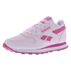 Scarpe Reebok Classic Leather PS per ragazze Colore: Berry/Rosa/Bianco 100% autentico - Product Image 1