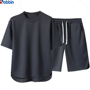 Conjunto de Pantalones Cortos de Algodón Cómodos y Transpirables para Hombre, Colección de Verano Unisex, Nuevo Conjunto Deportivo Corto Personalizado para Hombre, Talla Grande - Product Image 5