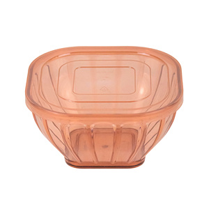 Square PET <b>Plastic</b> Salad Bowl with Lid Disposable Recyclable Food <b>Container</b> for Takeaway Packaging and <b>Storage</b> - Product Image 2