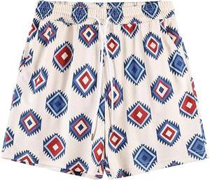 Pantalones cortos deportivos de verano para hombre, para gimnasio, trotar, correr atlético, pantalones cortos de sarga transpirables, bordado, diseño de baloncesto impreso - Product Image 6