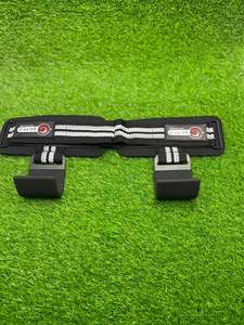 <b>Wrist</b> <b>Band</b> ABS Material Padded Grip Enhancing Adjustable High Stretch Deadlift Pull-Up Straps Weightlifting Gym Abs - Product Image 2