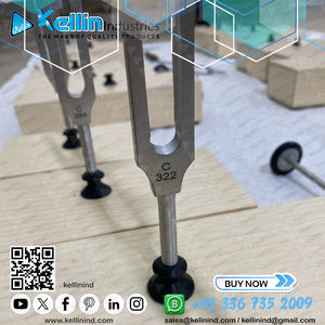 Ensemble de diapasons de haute qualité, boîte de résonance, alimentation manuelle, certifié CE, garantie 1 an pour les instruments de laboratoire - Product Image 4