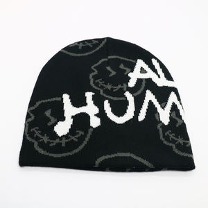 2025 alta calidad cálido invierno Toques gorros personalizados al por mayor gorro de punto con logotipo personalizado adulto - Product Image 2