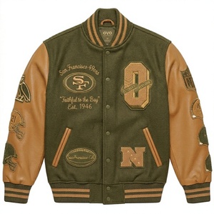 Chaqueta bomber unisex de inspiración vintage, ligera, estilo streetwear, para la escuela. - Product Image 2
