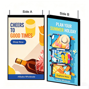 Écran d'affichage double face pour vitrine, écran LCD haute luminosité, signalisation numérique pour vitrine de magasin, publicité en vitrine - Product Image 5