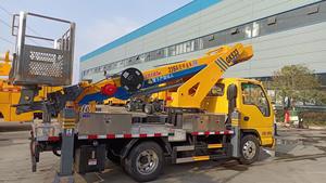 Camion télescopique de travail aérien de la plate-forme 18m de chariot élévateur d'homme de boom à vendre - Product Image 3