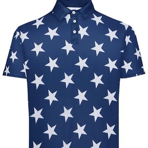 Logo personnalisé OEM imprimé sublimé polo de golf t-shirt polo personnalisé pour les hommes sublimation sport séchage rapide golf t-shirt - Product Image 6
