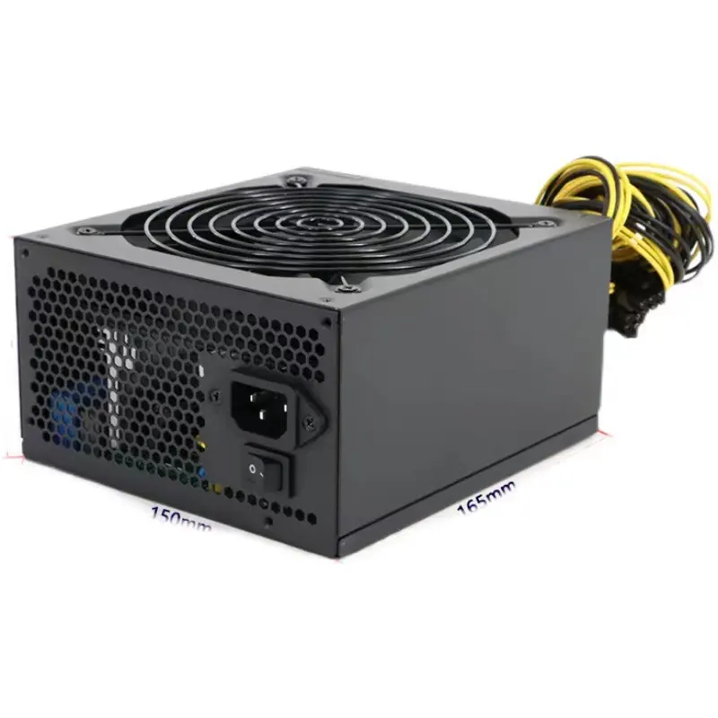 Fuente de alimentación de 2000w para PC, fuente de alimentación de escritorio modular ATX PSU, Popular