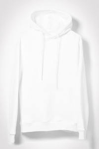 Sudaderas con capucha de algodón 100% de alta calidad personalizadas al por mayor, ropa de calle con logotipo personalizado, sudaderas con capucha sencillas de color blanco para hombres - Product Image 5