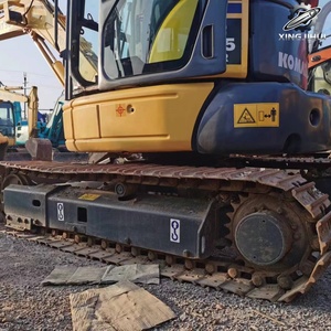 Excavatrice sur chenilles d'occasion Komatsu 55-2, marque japonaise d'origine, 5,5 tonnes, petite excavatrice sur chenilles - Product Image 4