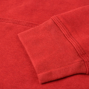 Wholesale Basics <b>Red</b> Color OEM Service 100% Cotton Custom Long Sleeve Pullover <b>Men's</b> Hoodie <b>Sweatshirts</b> Top Quality Streetwear - Product Image 6