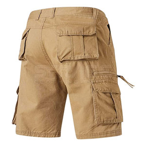 Pantalones Cortos Cargo Casuales 100% Algodón, Tela Suave, Corte Holgado, Comodidad Diaria, Secado Rápido, Ecológicos - Product Image 2