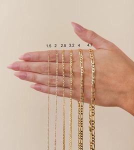 Bijoux indiens faits à la main en argent de haute qualité en acier inoxydable motif en croix Zircon perle chaînes en or Arizona Main - Product Image 2