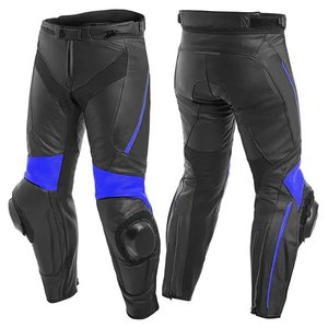 Pantalones de cuero de moto de talla grande a prueba de viento para hombre hechos a medida estilo OEM último diseño de moda de alta calidad - Product Image 4