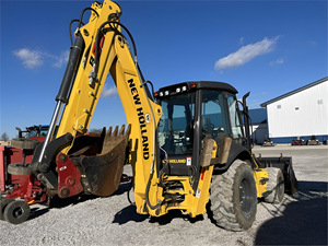 Prix usine basses heures 2017 NEW HOLLAND B95C chargeuse-pelleteuse chargeuse sur pneus 7 tonnes de haute qualité à vendre - Product Image 3