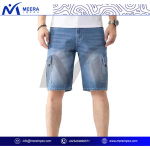 Custom Design <b>Men</b> Denim <b>Shorts</b> <b>Slim</b> <b>Fit</b> Stretch Cotton Jean <b>Shorts</b> Summer Streetwear OEM Outdoor Travel Casual Fashion Wholesale - Product Image 2