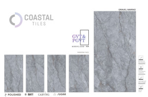 Carreaux en porcelaine de haute qualité 600x1200mm - GRAVEL MARINO disponibles en différentes surfaces et tailles - Product Image 2