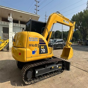 Excavadora Komatsu Pc70-8 Usada Original de 7 Toneladas con Capacidad de Cucharón de 0.37m en Buenas Condiciones para la Venta - Product Image 4