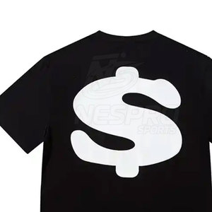 Camisetas de Verano para Hombre OEM NES PRO SPORTS, Moda Deportiva, Color Sólido, Logotipo Frontal, 100% Algodón Tejido, Transpirable, Ecológico, Holgado - Product Image 4