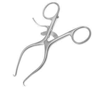 Retractor Jonson Neuroma en ángulo de 90 grados, punta afilada, mango de anillo de 9,5mm de ancho, instrumentos quirúrgicos, Retractor Jonson Neuroma - Product Image 6