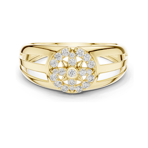 0.218 CT Lab-Grown Diamond Womens <b>Ring</b> VVS-VS EF Clarity 18KT, 14KT, 10KT Gold & 925 <b>Silver</b> Rose, Yellow, White Gold & - Product Image 1