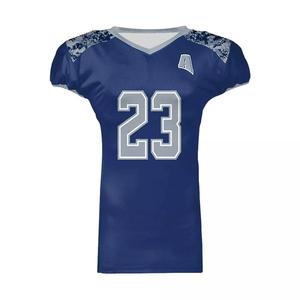 Personnalisé Vintage Respirant Séchage Rapide Polyester Mesh Jersey Imprimé Logo De L'équipe Sportswear Adulte Unisexe Chemises De Football Américain - Product Image 1