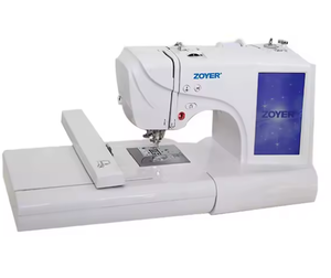 Machine à coudre domestique multifonctionnelle à grand écran en acier inoxydable ZY1950T, prête à être expédiée - Product Image 1