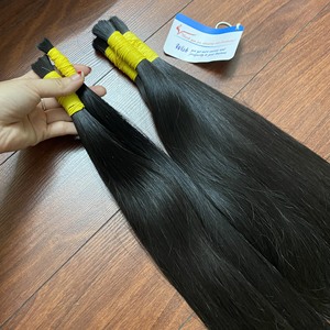 Precio de fábrica Extensiones de cabello humano para bebé, cabello fino brillante suave y sedoso, a granel, de Vietnam - Product Image 1