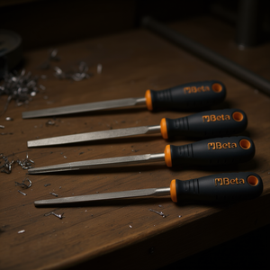 Limas y esmerilas de medio corte con mango antideslizante de doble material - Product Image 3