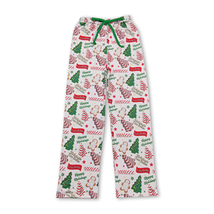 Pyjamas de Noël pour enfants garçons, vêtements pour enfants, vêtements de Noël pour bébés, motifs sapin de Noël, gâteau, pain d'épices, prêts à expédier (RTS), OEM, ODM - Product Image 6