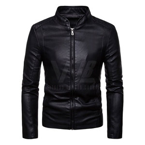 Veste en cuir pour homme respirante et chaude pour l'hiver, vêtements décontractés, veste en cuir pour homme à prix raisonnable - Product Image 1