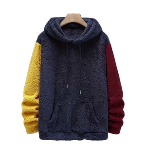 Sudadera Ligera Extra Grande para Hombre, Multicolor, 340 Gsm, Antiarrugas, Sudadera Lisa con Capucha de Peluche para Adultos - Product Image 1