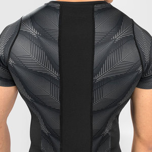 Wholesale Short Sleeve <b>Compression</b> Fitness Gym <b>Shirts</b> Custom Sublimated Bjj Rashguard <b>Shirts</b> Mens Mma Rash Guard - Product Image 2