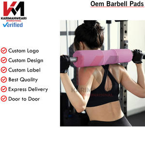 Barbell Squat <b>Pad</b> Nylon Padding Anti Slip Thick <b>Foam</b> <b>Cushion</b> Squats Lunges Hip Thrusts Standard Weight Bar <b>Pad</b> for Neck - Product Image 5