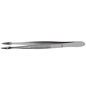 Pince à échardes manuelle de qualité chirurgicale pince à épiler droite en acier inoxydable allemand Instrument de base pour la chirurgie - Product Image 4